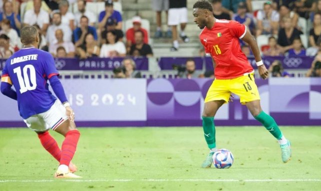 Madiou Keita sous les couleurs de la Guinée.