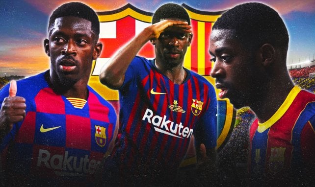 L'hallucinante série de blessures d'Ousmane Dembélé 