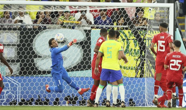 Yann Sommer a longtemps évité la défaite contre le Brésil