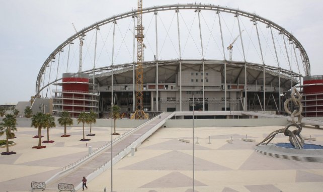 Le Stadium Khalifa de Doha en construction