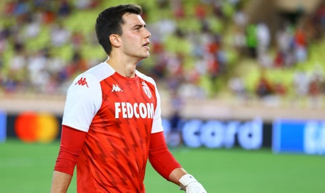 Radoslaw Majecki sous les couleurs de l'AS Monaco