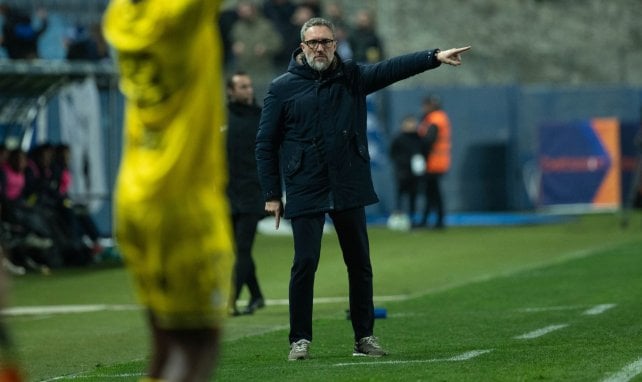 Benoît Tavenot, l'entraineur de Bastia