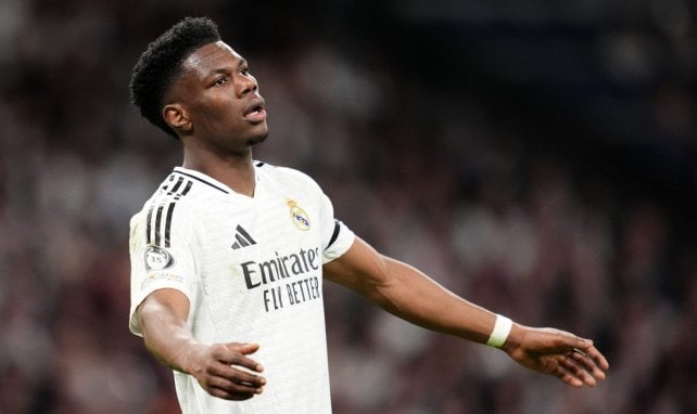 Aurélien Tchouaméni avec le Real Madrid