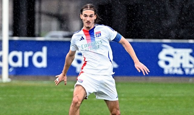 Téo Barisic, le capitaine de la réserve de l'OL
