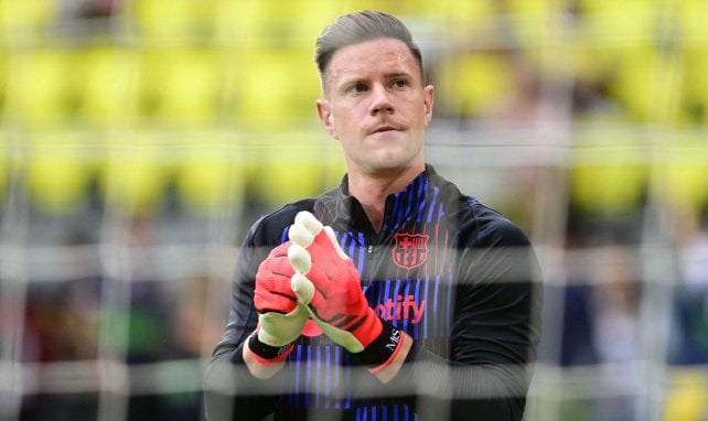 Marc-André ter Stegen avant ce match contre Villarreal