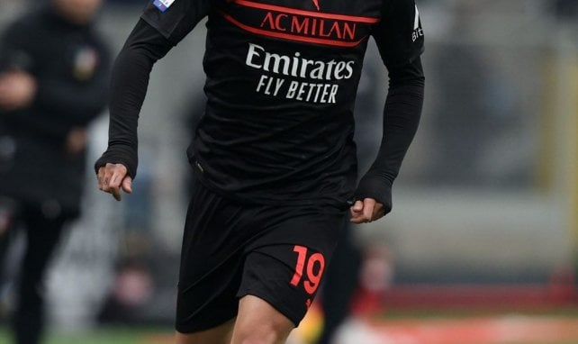 Théo Hernandez avec l'AC Milan