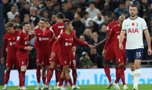 Liverpool célèbre un but de Salah à Tottenham