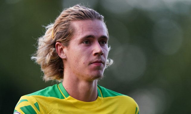 Todd Cantwell avec Norwich City