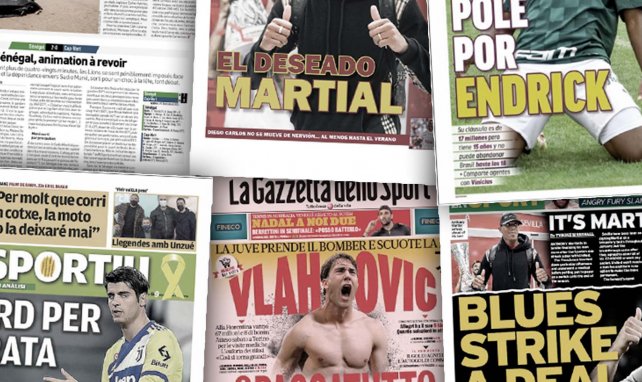 Le sacrifice énorme d'Anthony Martial pour quitter Manchester United, Dusan Vlahovic pousse 2 stars de la Juventus au départ