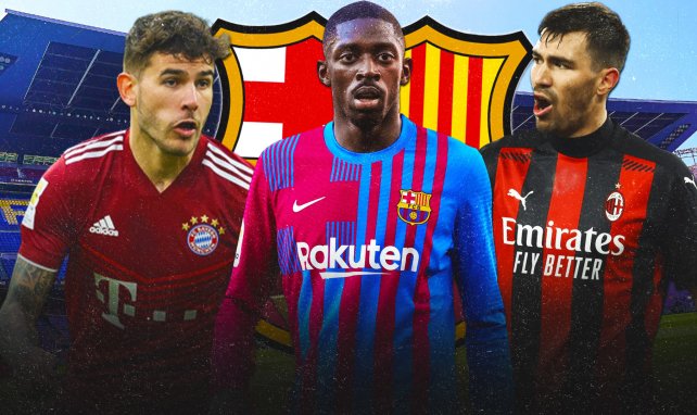 Les pistes prioritaires du Barça pour la saison prochaine