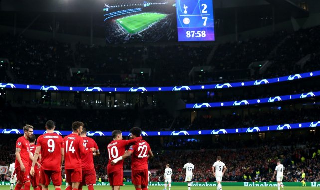 Le Bayern avait infligé une correction à Tottenham