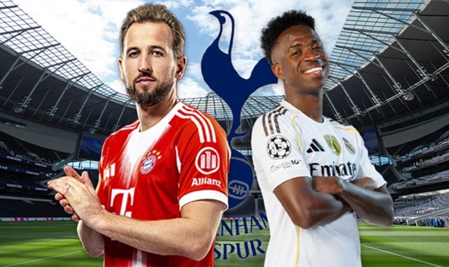 Harry Kane et Vini dans le viseur des Spurs
