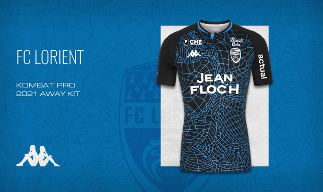 Le troisième maillot FC Lorient 2020-2021