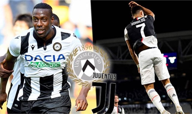 Les compositions officielles de Udinese-Juventus