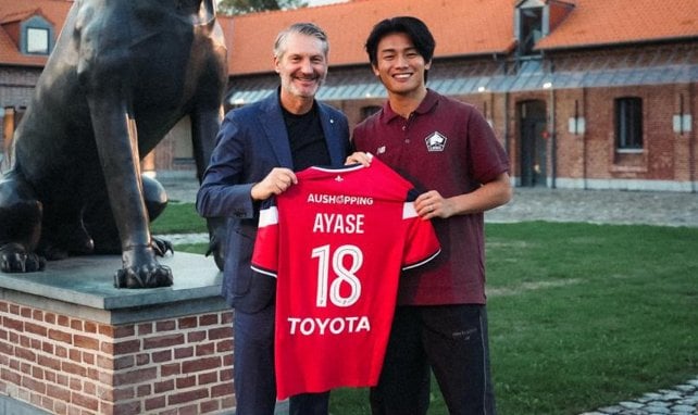 LOSC : Ayase Ueda s’engage jusqu’en 2028