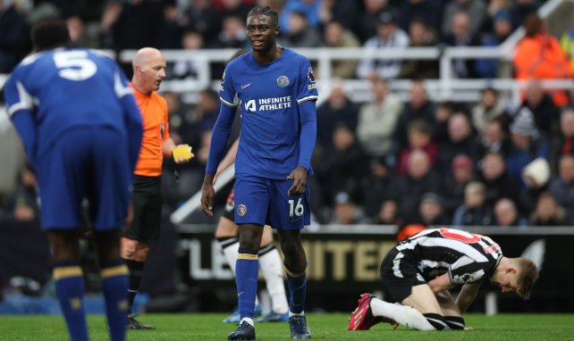 Lesley Ugochukwu avec Chelsea face à Newcastle