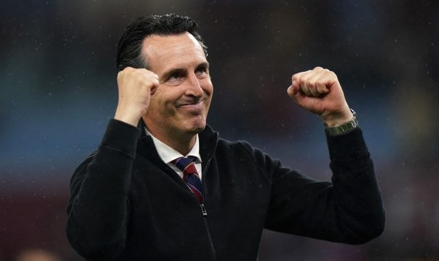 Unai Emery, l'entraîneur d'Aston Villa