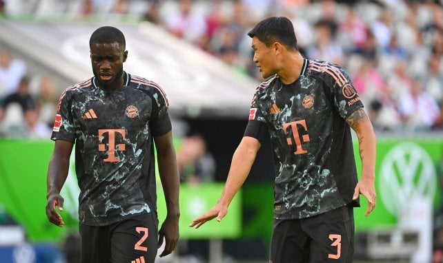 Upamecano et Kim Min-jae