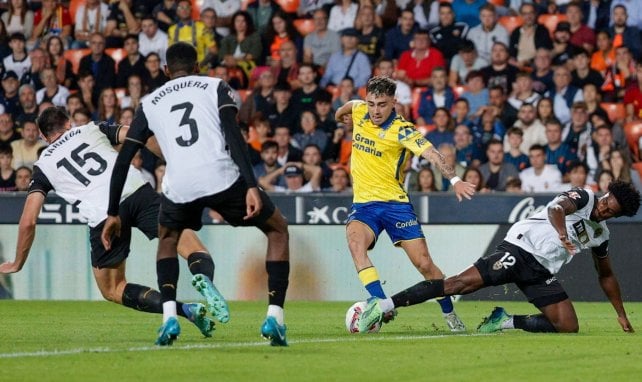 Le match entre Valence et Las Palmas