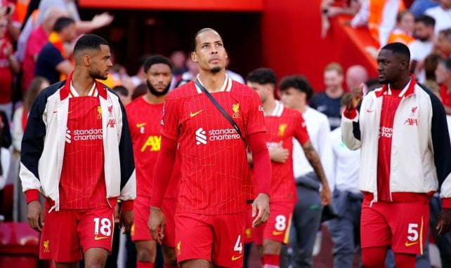 Virgil van Dijk avec Liverpool