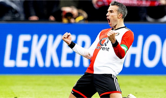 Robin Van Persie sous le maillot de Feyenoord
