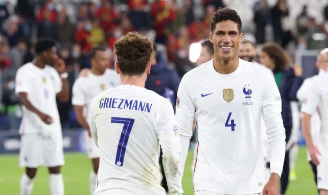 Antoine Griezmann et Raphaël Varane