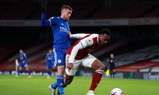 Les duels ont été âpres entre Arsenal et Leicester