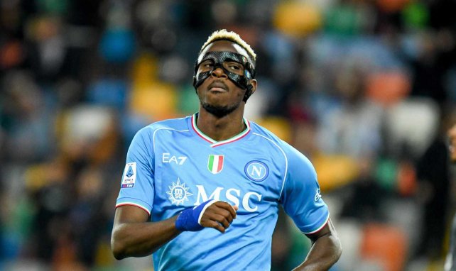 Victor Osimhen sous les couleurs du Napoli