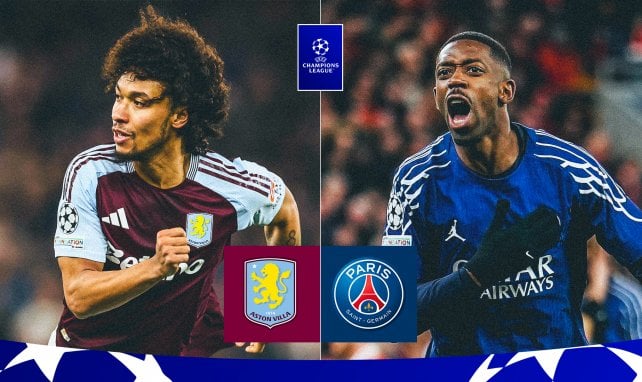 Aston Villa contre le PSG