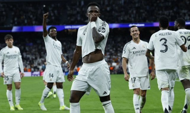 Vinícius Júnior sous les couleurs du Real Madrid.