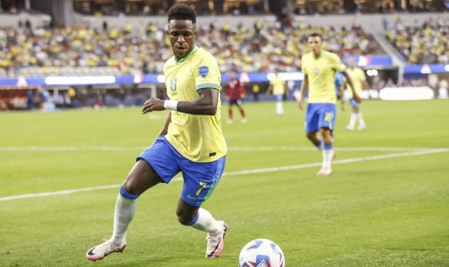 Vinicius Jr lors de la Copa America 2024