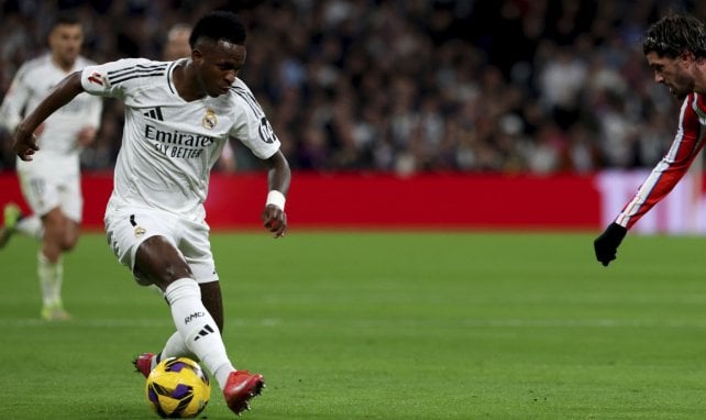 Vinicius Jr lors du derby madrilène