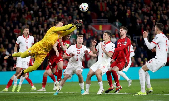 Match très disputé entre le Pays de Galles et la Pologne
