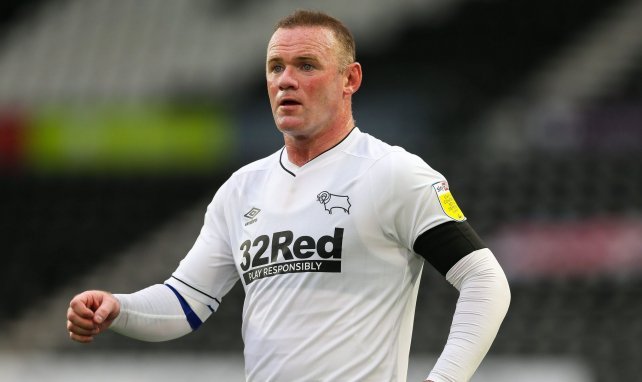 Wayne Rooney avec le maillot de Derby County