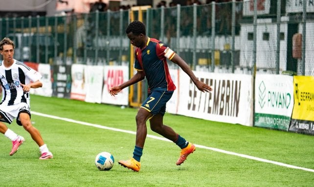 Genoa : la pépite Jayden Nsingi brille en Italie