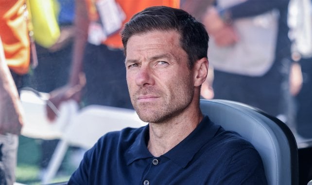 Xabi Alonso sur le banc du Real