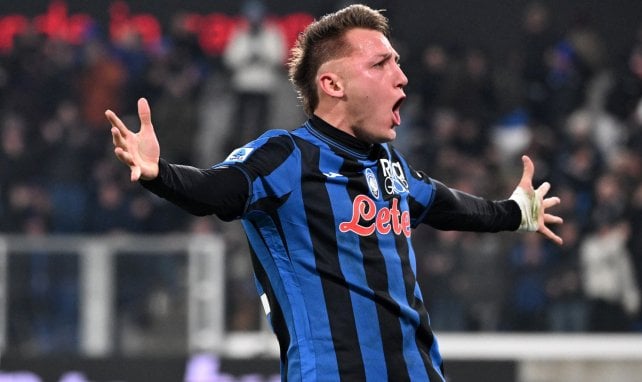 Mateo Retegui avec l'Atalanta
