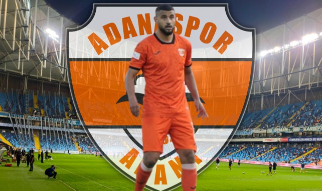 Youssef Aït Bennasser sous le maillot d'Adanaspor