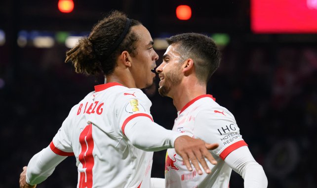 Yussuf Poulsen, avec Leipzig