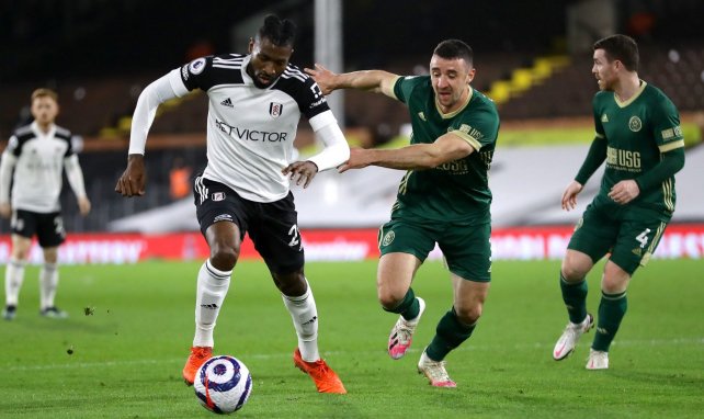 André-Frank Zambo Anguissa en action avec Fulham