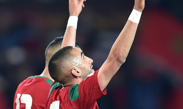 Hakim Ziyech sous le maillot du Maroc