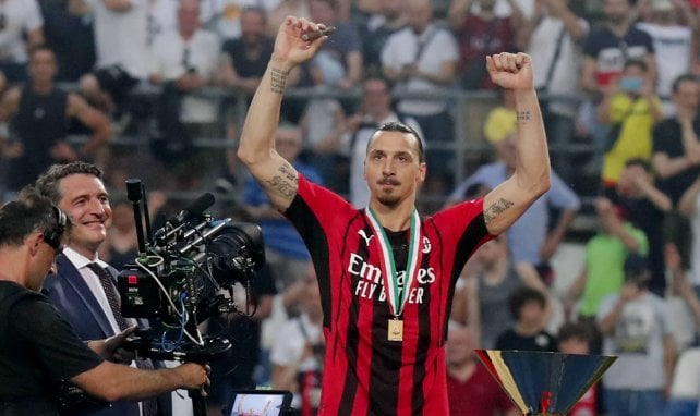 Zlatan Ibrahimović sous les couleurs du Milan AC