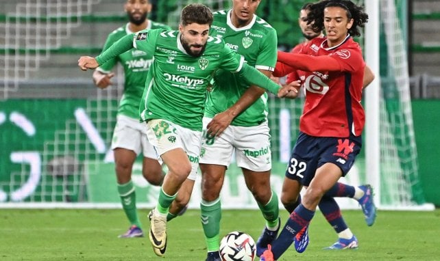 Zuriko Davitashvili, avec l'ASSE