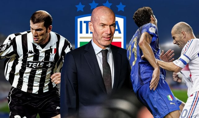 L’Italie a hâte de retrouver Zinédine Zidane et l’Équipe de France 