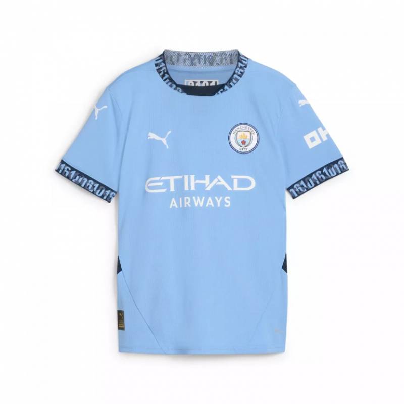 Maillot Extérieur Manchester City 2024/25 - Femme - Coupe Régulière - 100% Polyester DryCELL - Marine