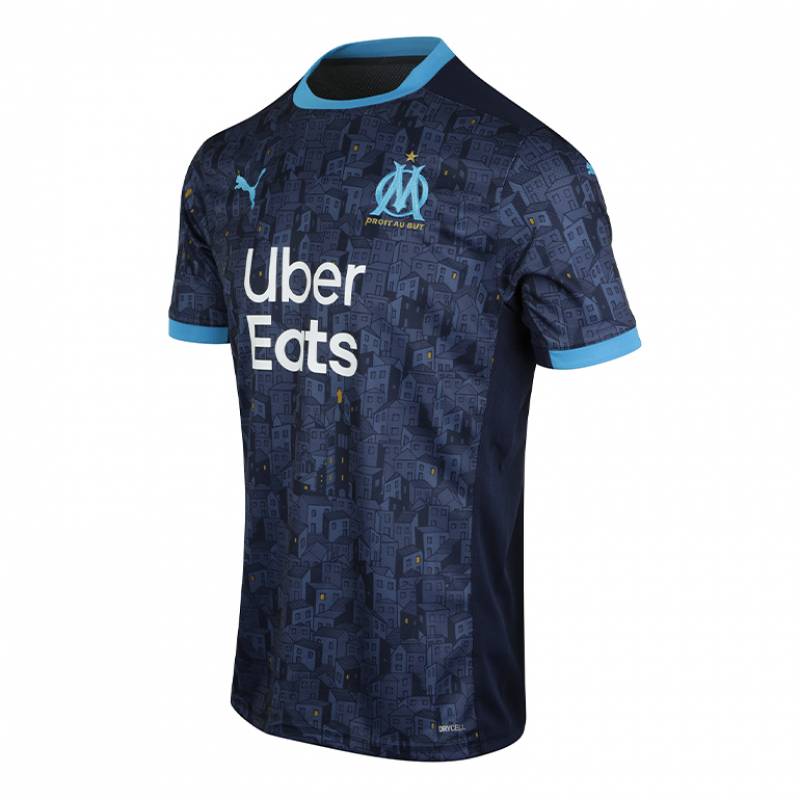 Maillot Olympique De Marseille Officiel - Collection Supporter, Taille Enfant