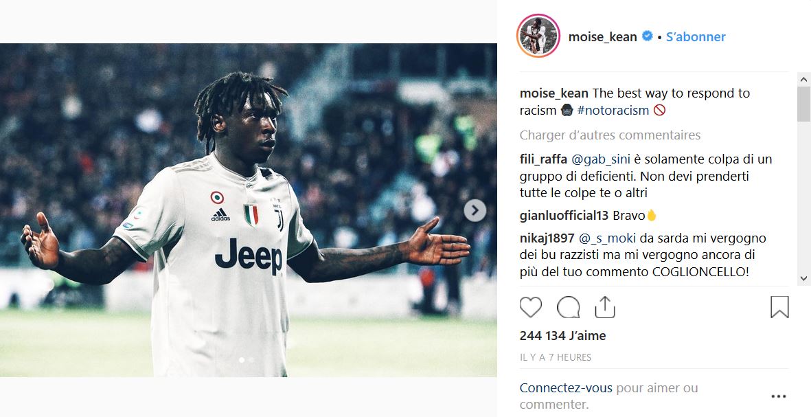 Juventus FC Moise Bioty Kean