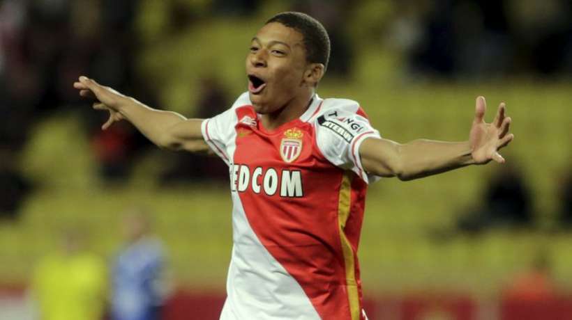 maillot mbappe monaco