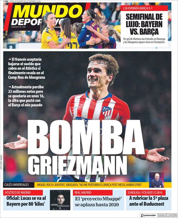 Atletico Madrid Antoine Griezmann