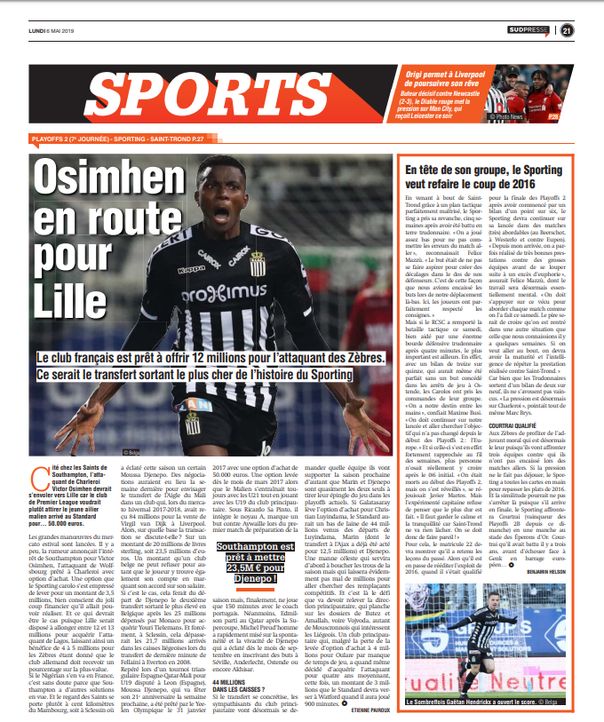 Lille Victor James Osimhen
